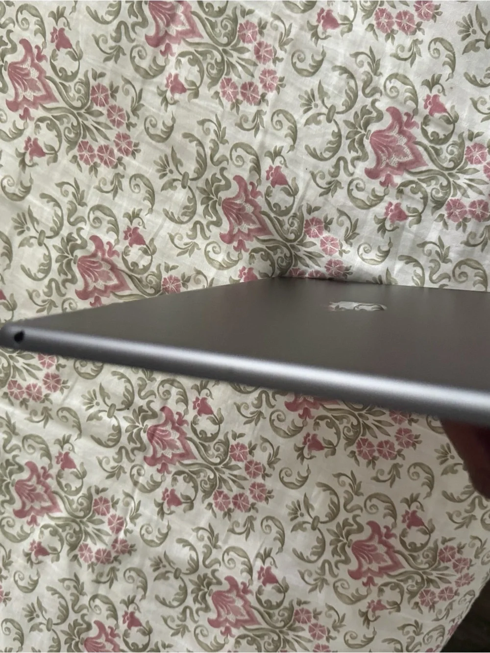Apple iPad in Gray with Black Apple Logo